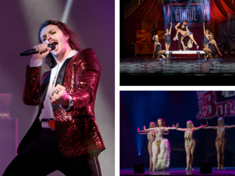 The Glam Rock Show, Cirque: The Greatest Show Reimagined, An Evening of Burlesque: Cabaret